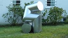 Friedrich Gr�sel: R�hrenplastik Edelstahl (ca. 1990)